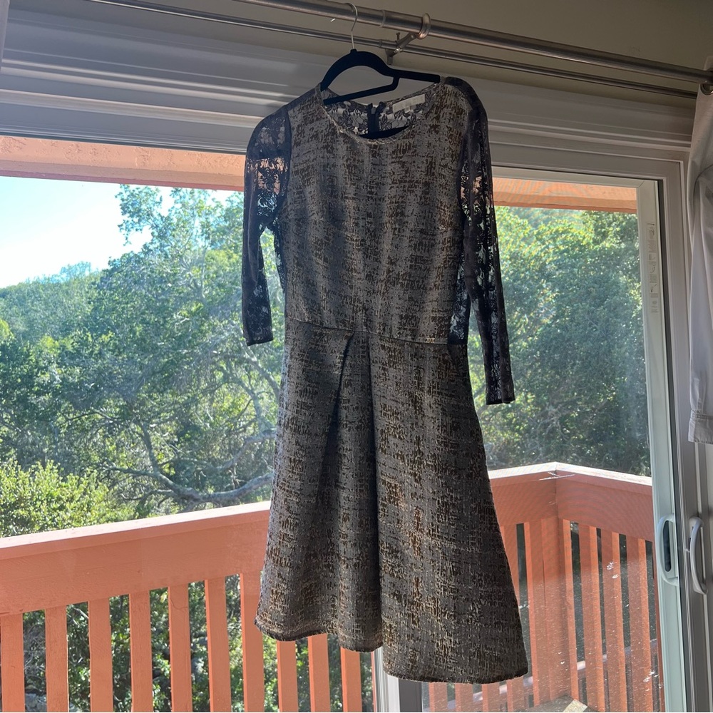 Anthropologie elegant lace dress